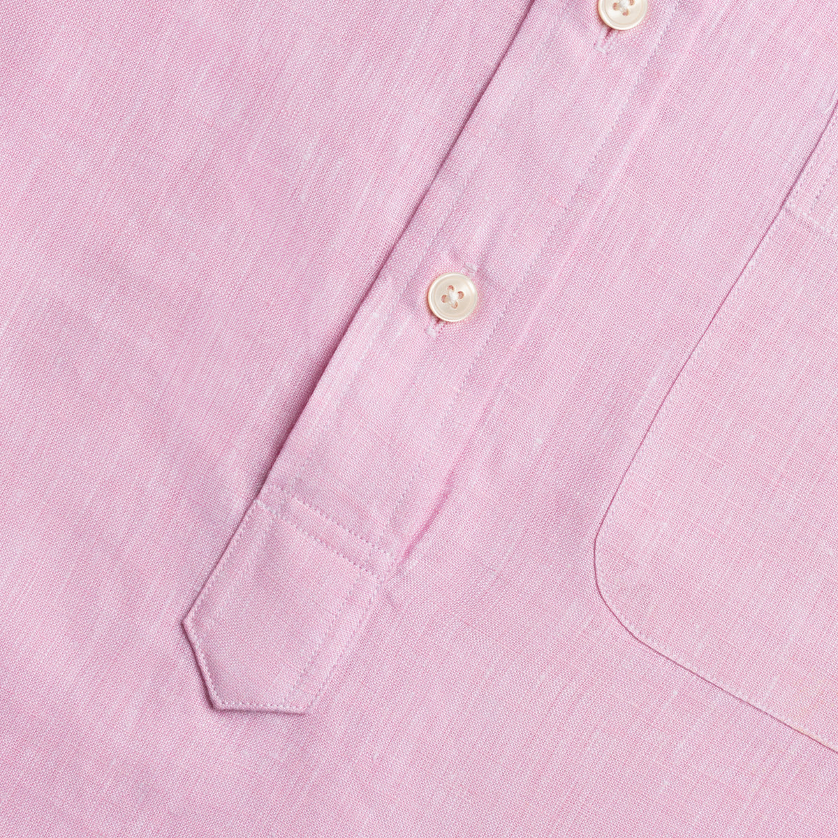LINEN SHORT SLEEVE POPOVER