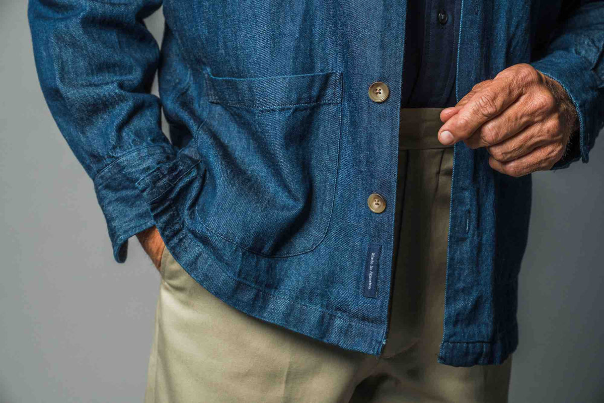 Denim Dark Indigo Washed Wye Jacket