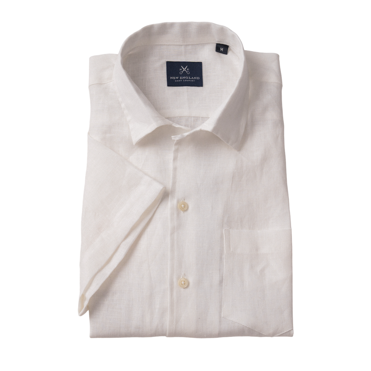 LINEN SHORT SLEEVE CAMP SHIRT