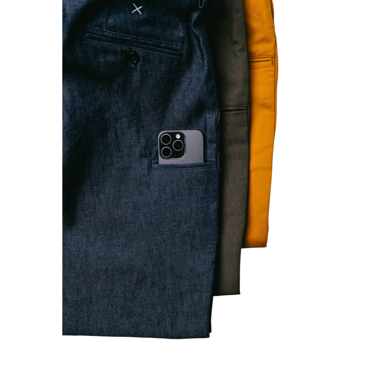 Honey Mustard Double Knee Artist Pant