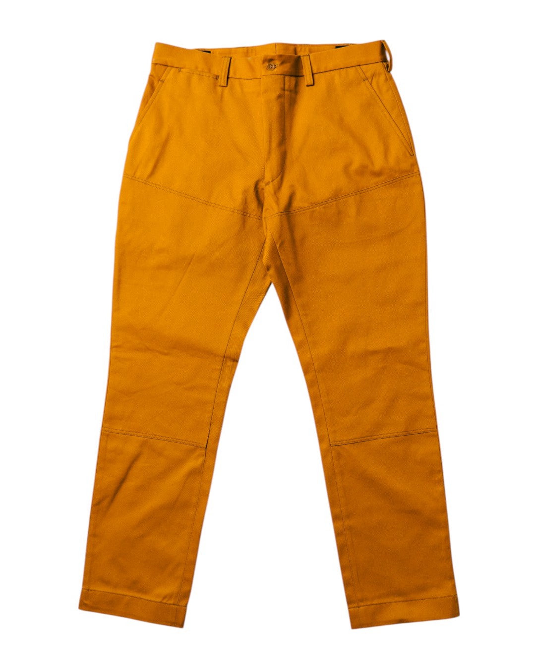 Honey Mustard Double Knee Artist Pant