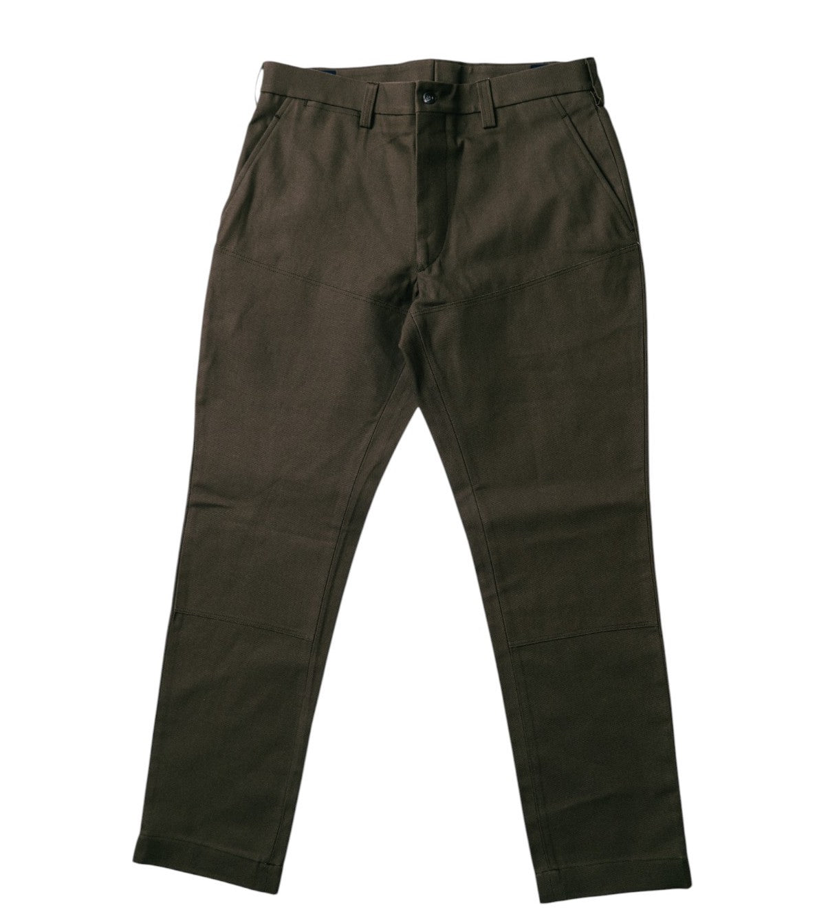 Olive Canvas Double Knee Artist Pant