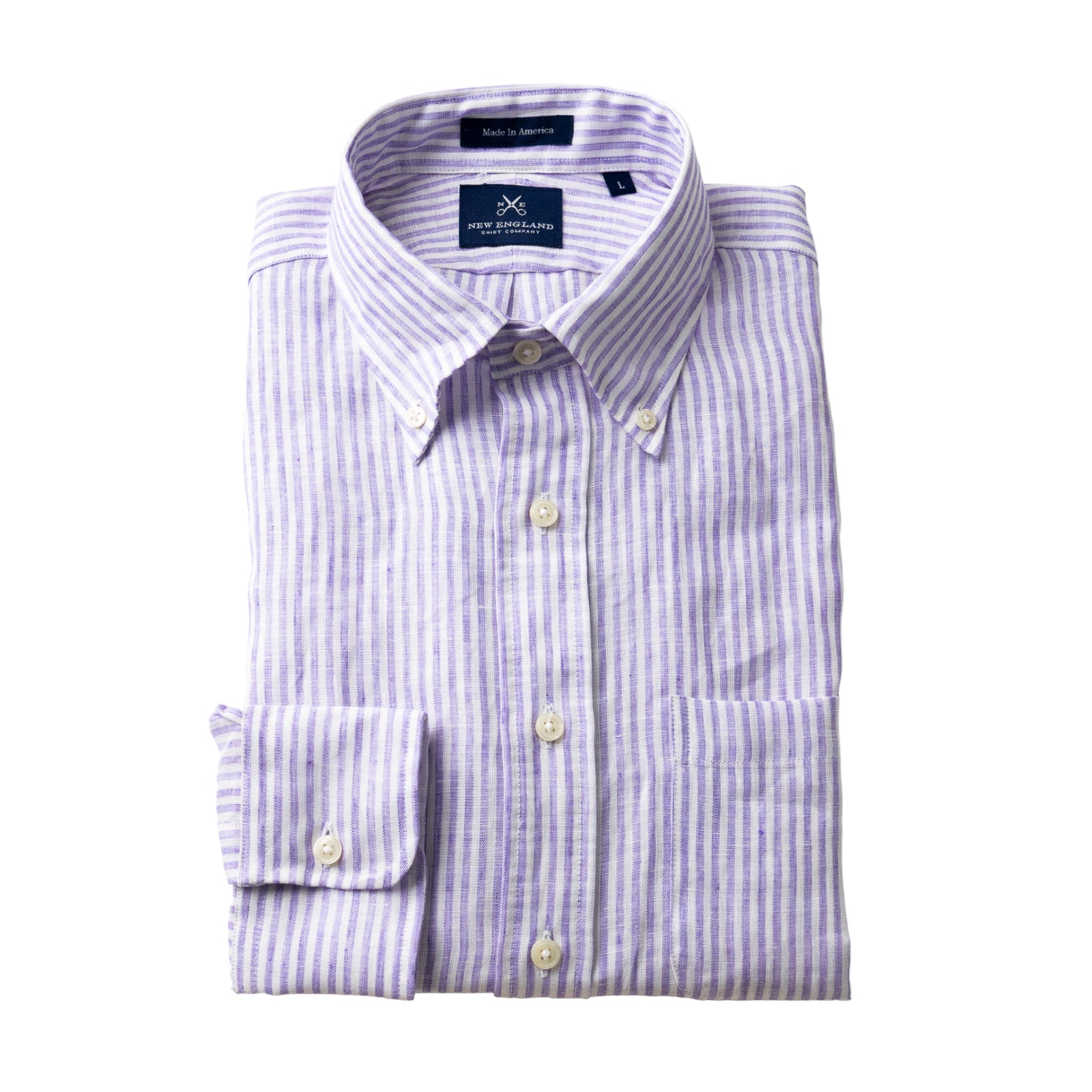 LINEN BUTTON DOWN SPORT SHIRT
