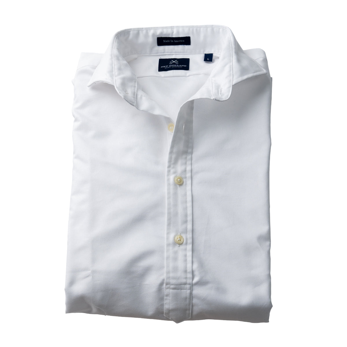 Popover White Oxford Sport Shirt