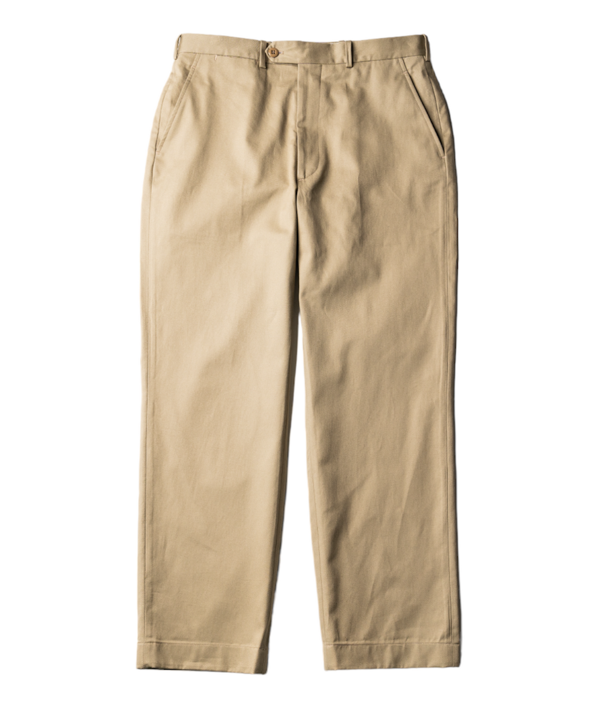 Classic Fit Khaki Cotton Chino