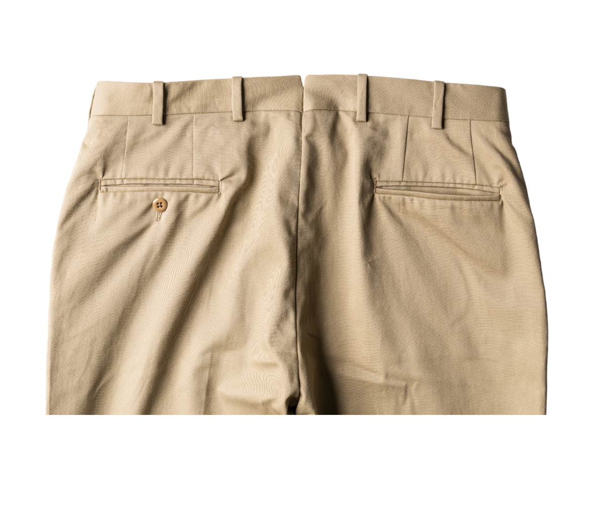 Classic Fit Khaki Cotton Chino