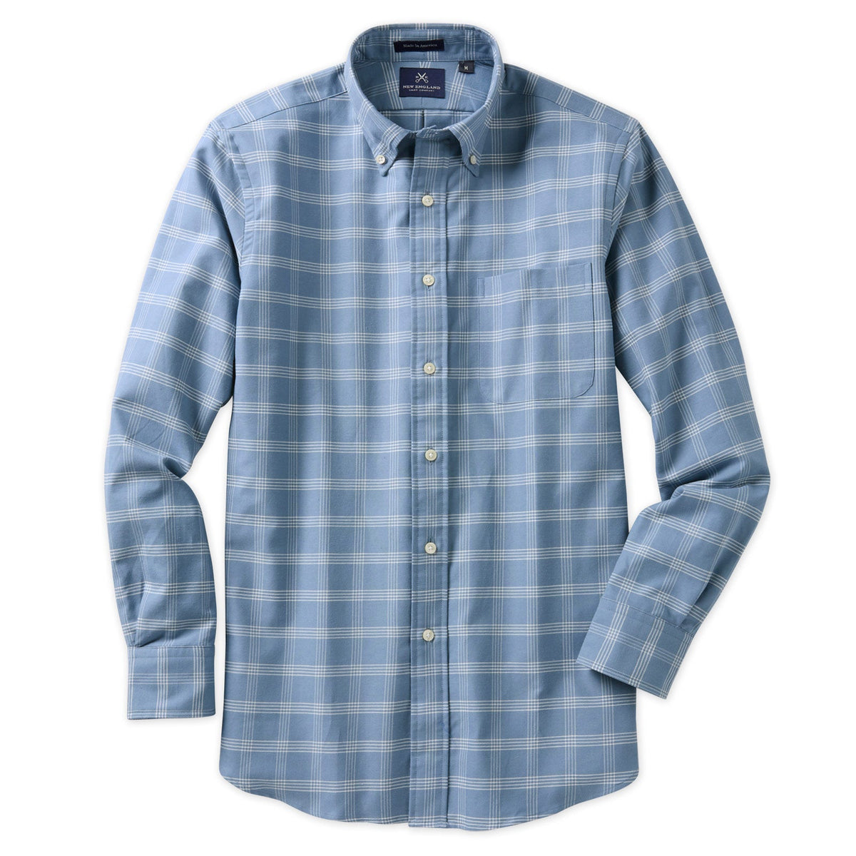 Bristol Button-Down Coronet Windowpane Oxford Sport Shirt
