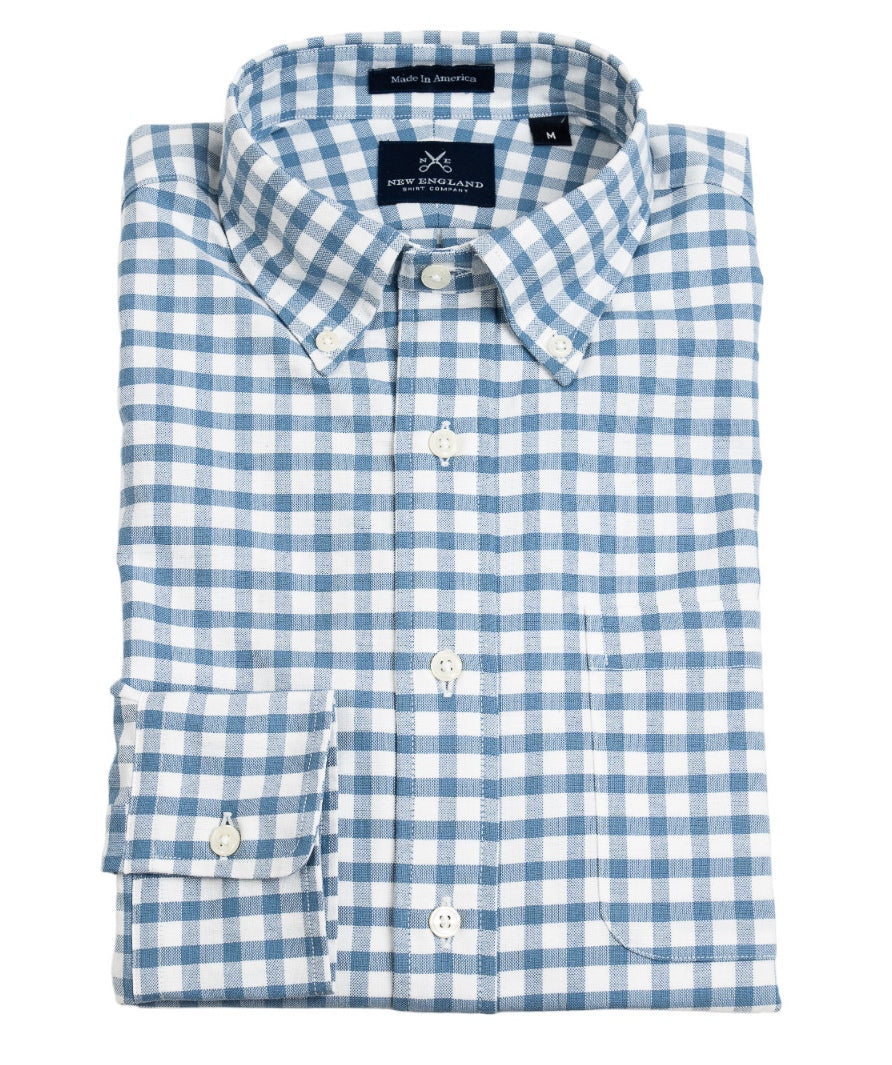 Bristol Button-Down Coronet Check Oxford Sport Shirt