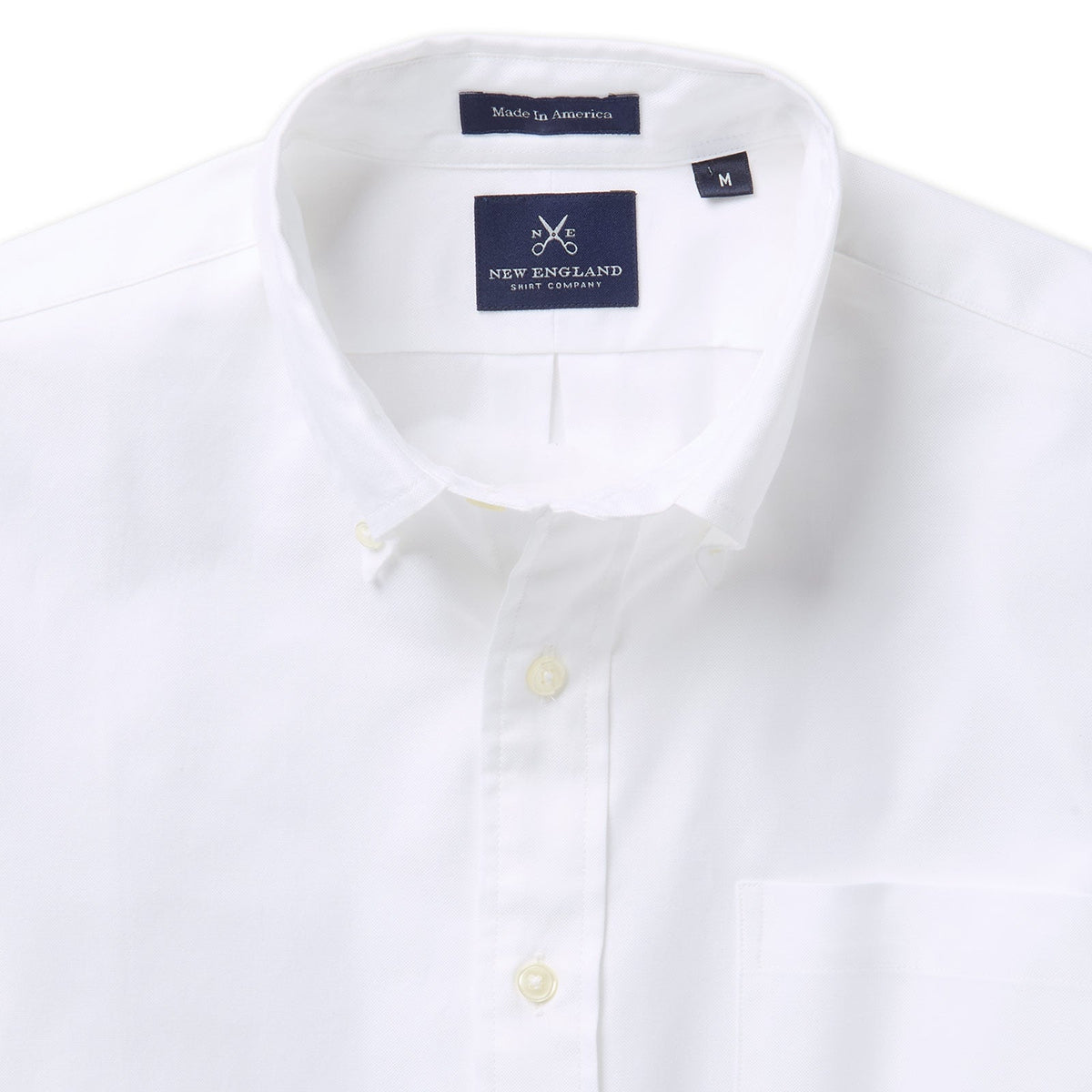 Bristol Button-Down White Oxford Sport Shirt