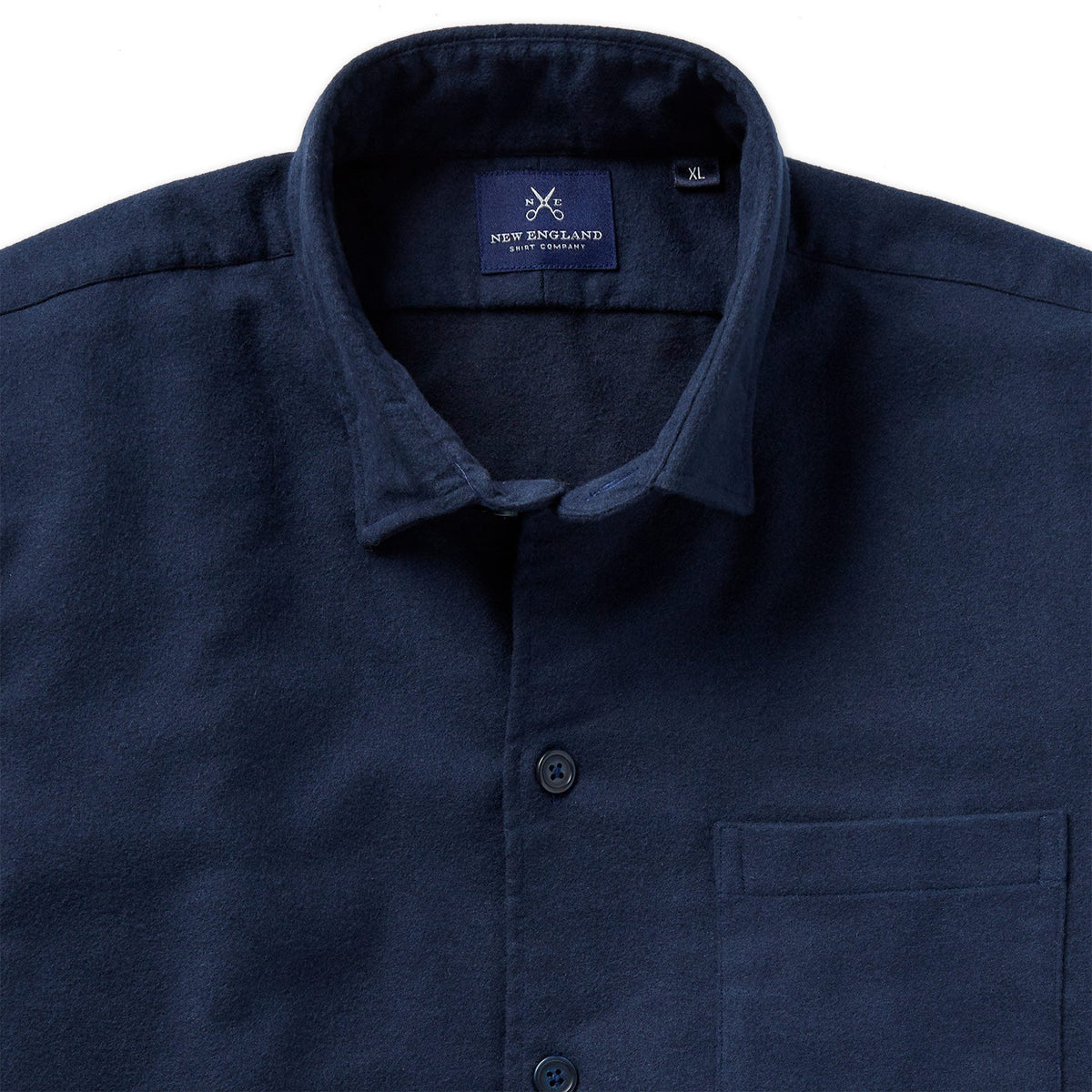 Sueded Moleskin Navy Wye Shirt Jacket