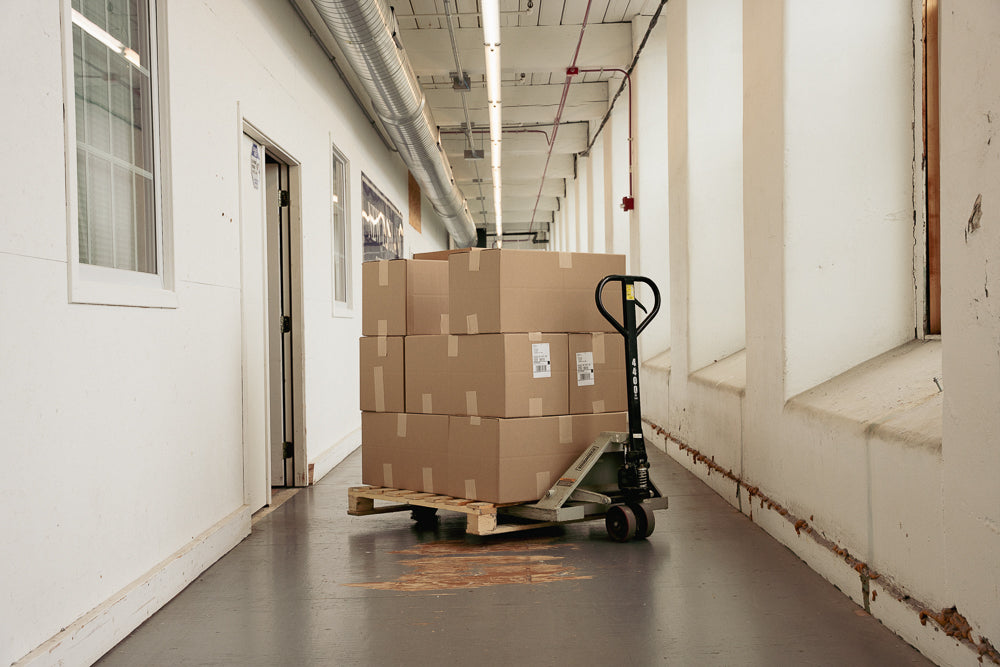 Factory Hallway in Fall River, MA