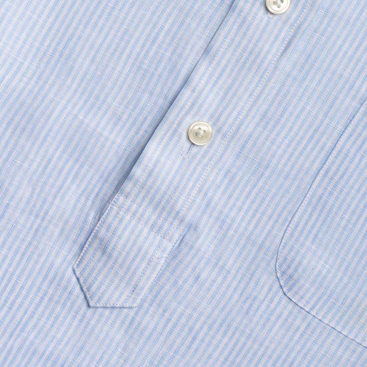 LINEN SHORT SLEEVE POPOVER