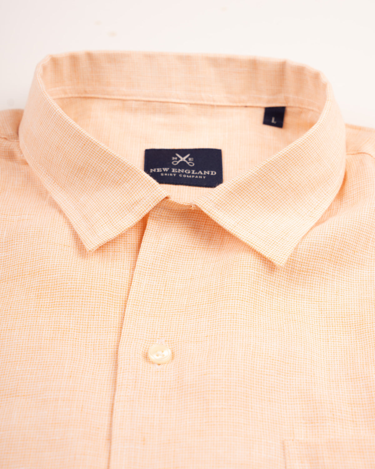 SHORT SLEEVE LINEN CAMP SHIRT
