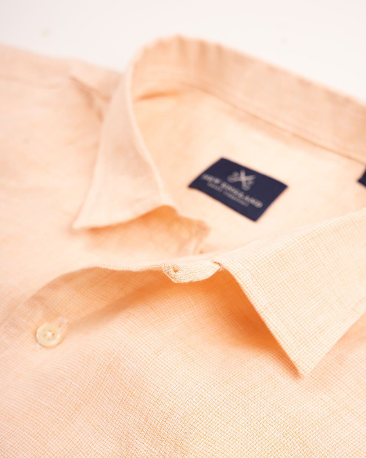 SHORT SLEEVE LINEN CAMP SHIRT