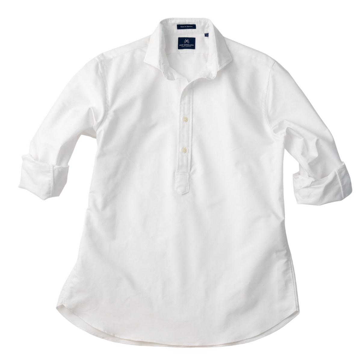Popover White Oxford Sport Shirt