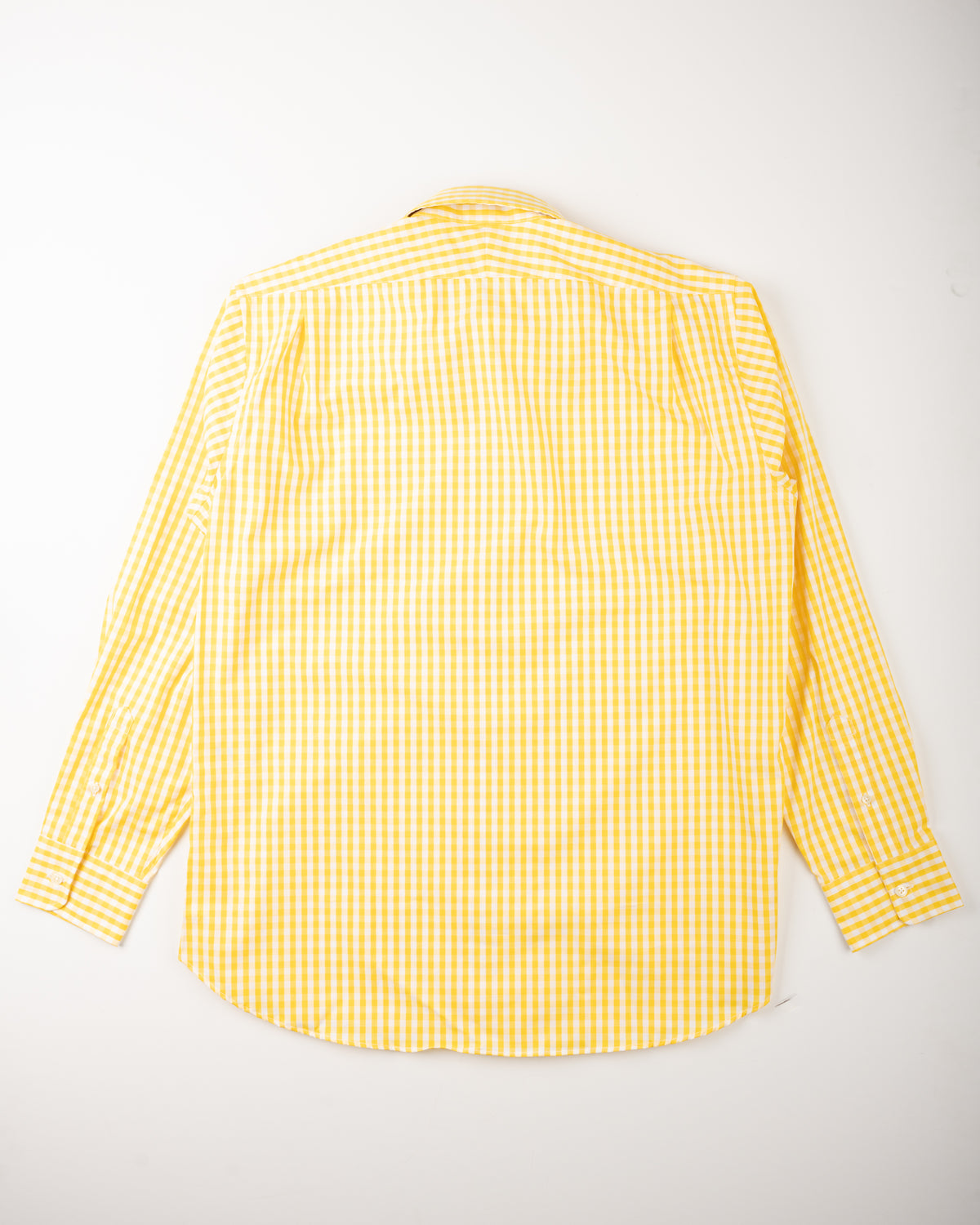 Button-down Sunshine Gingham Cotton Poplin Sport Shirt
