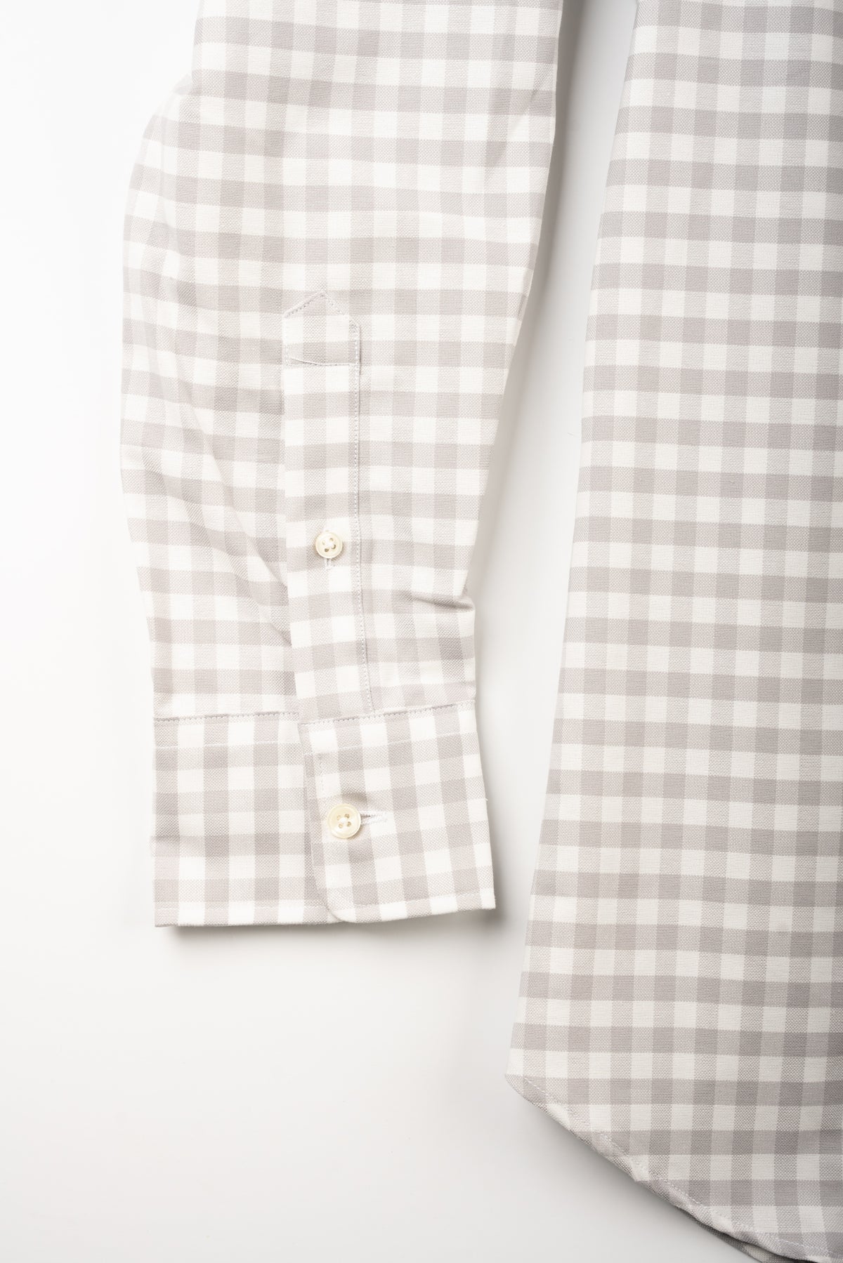 Bristol Button-Down Grey/White Check Oxford Sport Shirt