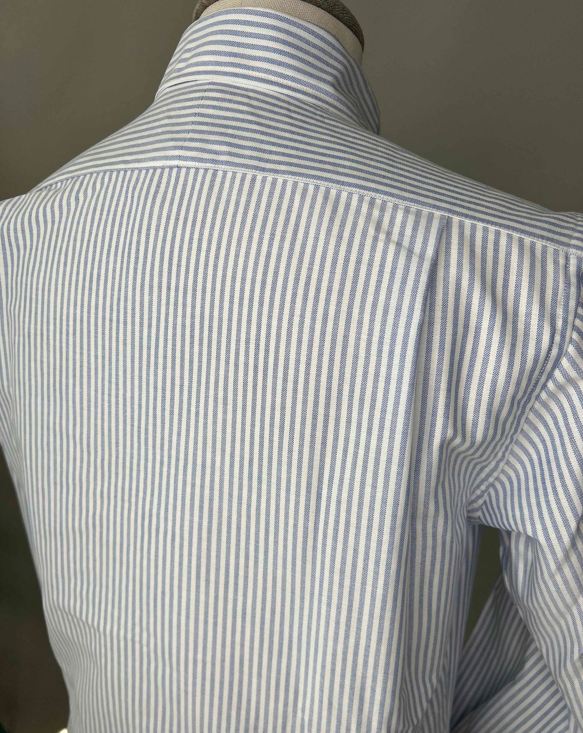 Bristol Button-down Blue stripe Oxford Sport Shirt