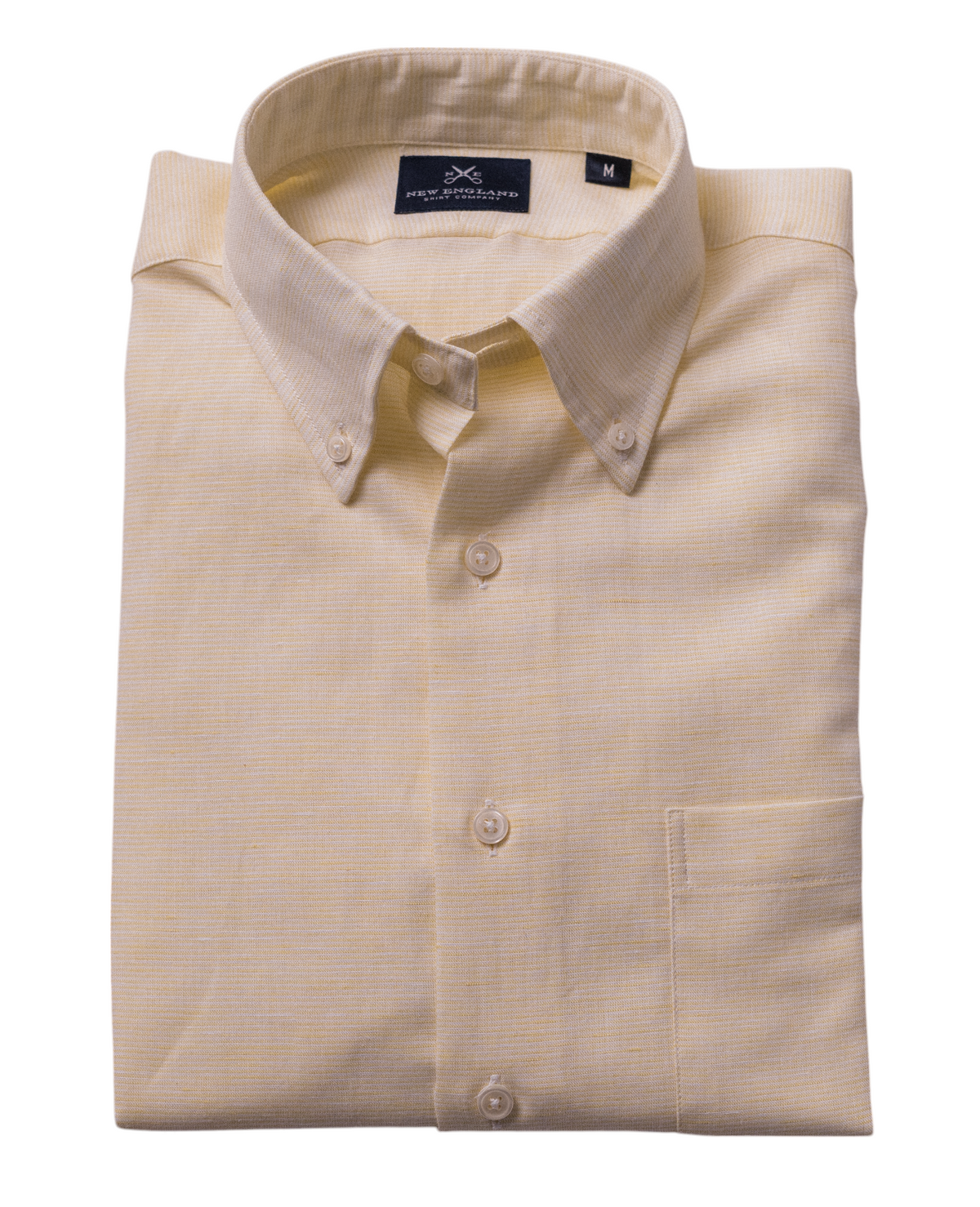 Bristol Button-down Lemon Linen Sport Shirt