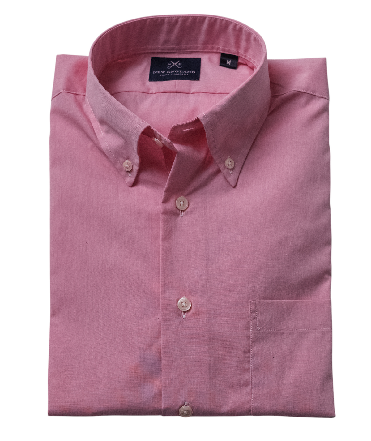 Bristol Button-down Pink Cotton Poplin Sport Shirt