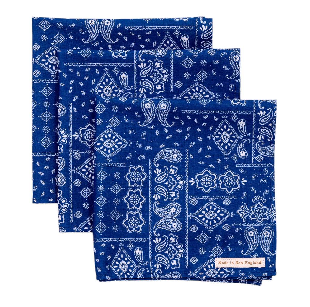 Pack of 3 Navy Bandana Handkerchief