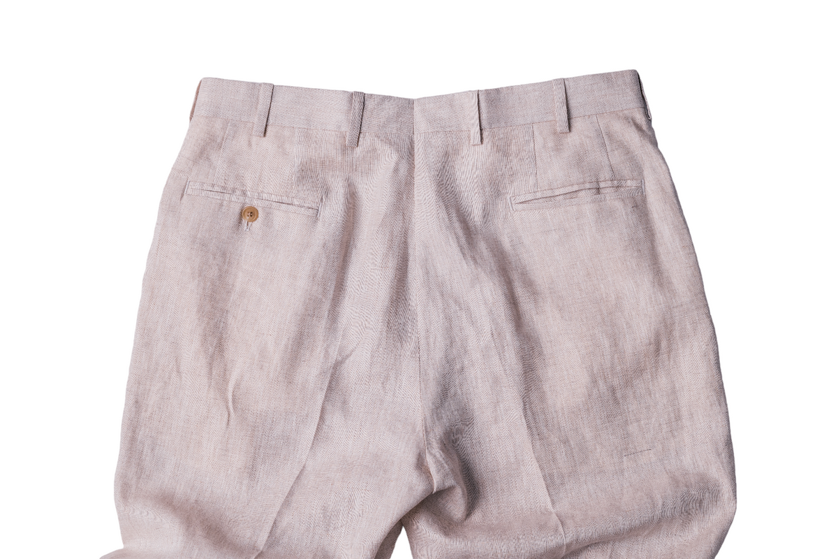 Oatmeal Linen Trousers