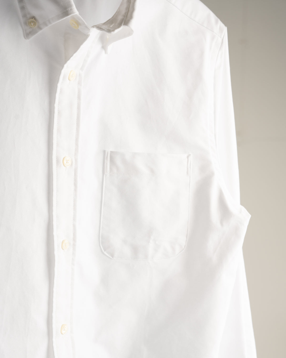 BRISTOL OXFORD CLOTH BUTTON DOWN - WHITE