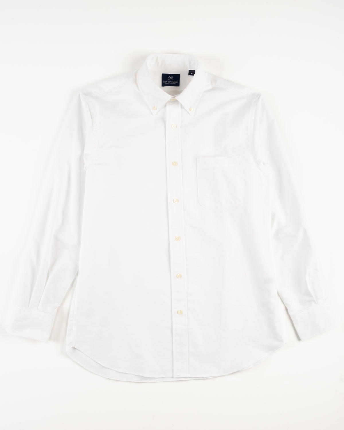 BRISTOL OXFORD CLOTH BUTTON DOWN - WHITE
