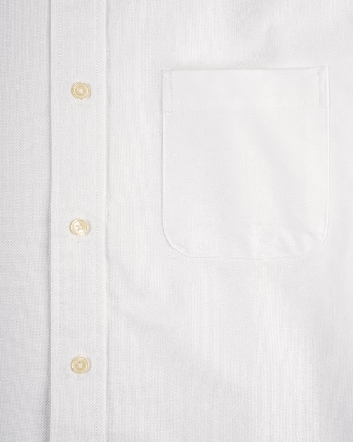 BRISTOL OXFORD CLOTH BUTTON DOWN - WHITE