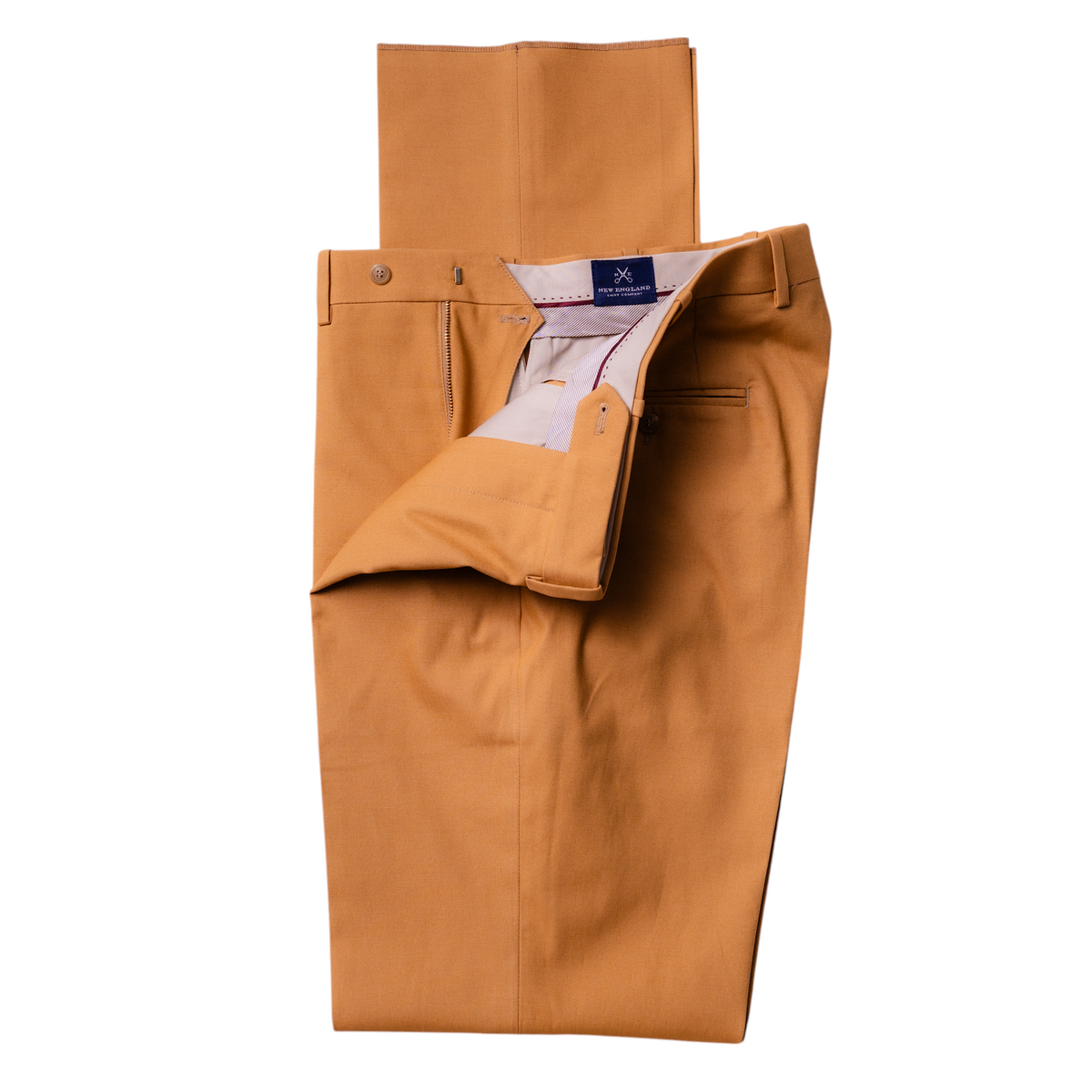 Butterscotch Brushed Cotton Canvas Trousers