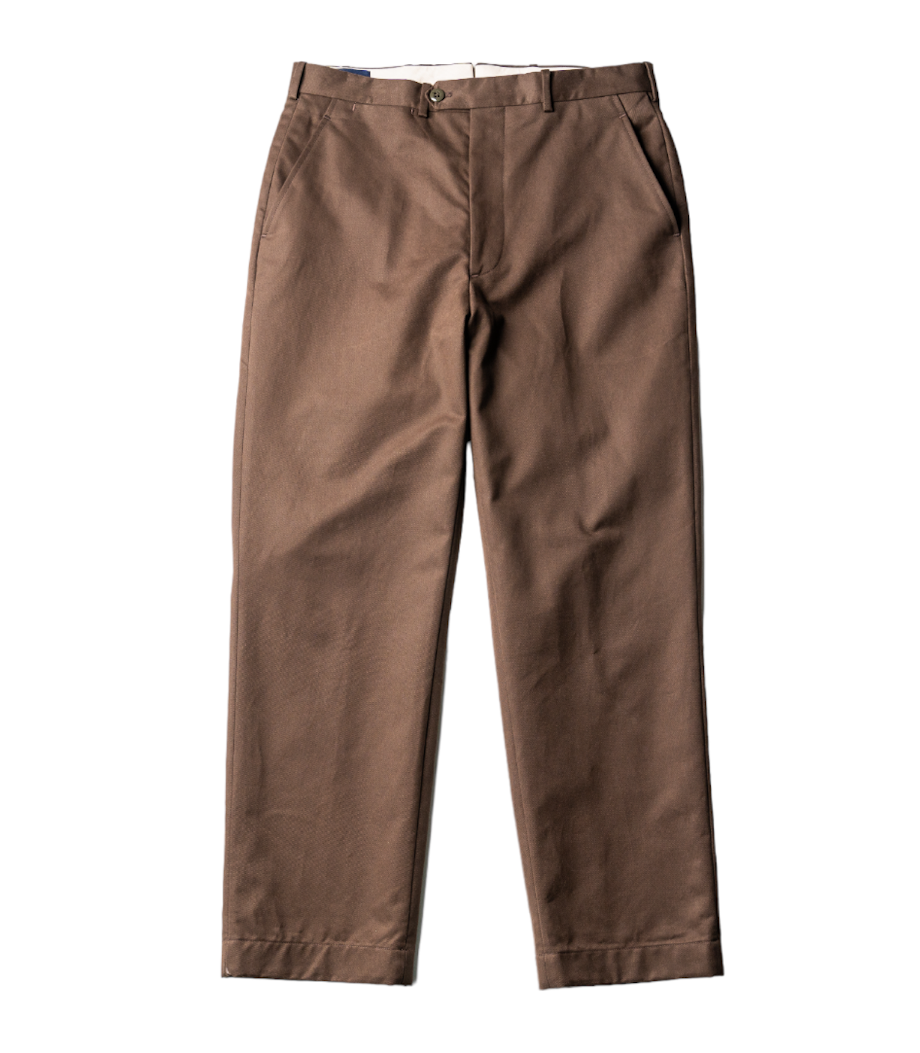 ●muahmuah● Classic Color Washing Cotton Pants Brown _MUP22 ○muahmuah○ Classic Color Washing Cotton Pants Brown _MUP22