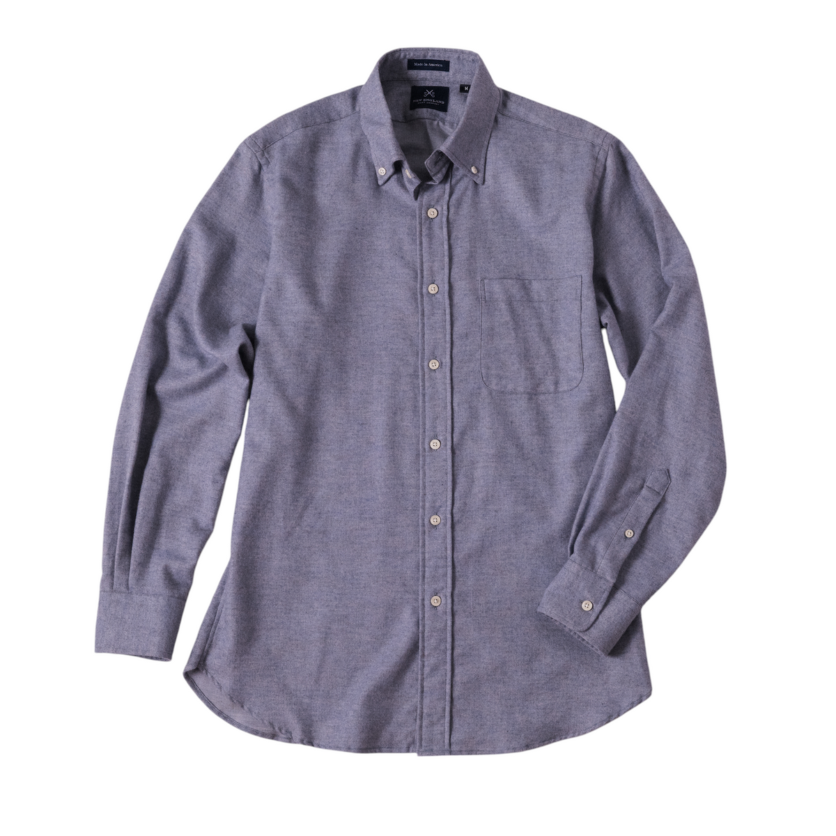 Luxury Light Blue Flannel Sport Shirt