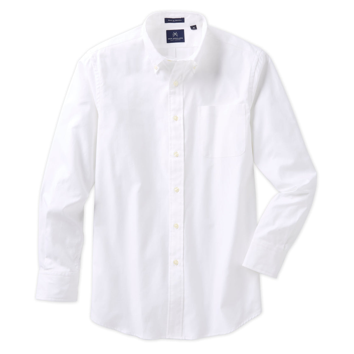 Bristol Button-Down White Oxford Sport Shirt